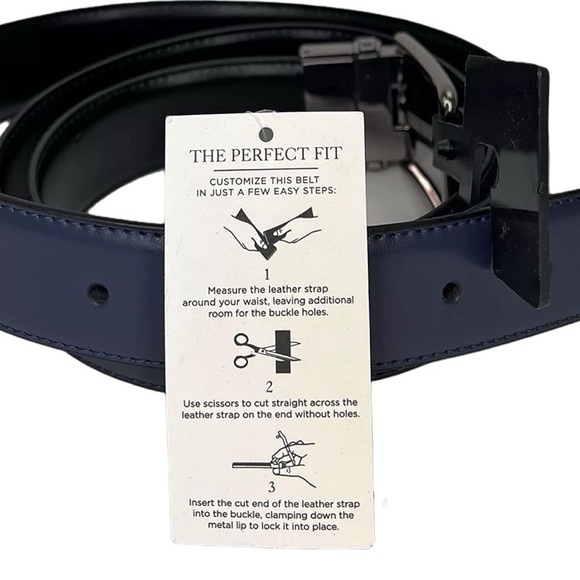Michael Kors Men’s Cut To Fit Reversible Belt - Picture 5 of 5